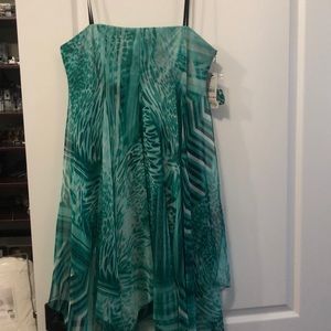 Laundry Aloe Vera Multi  Scarf Dress